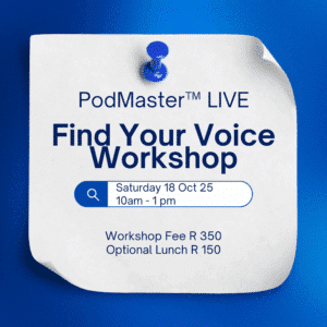 PodMaster™ LIVE 18 Oct 2025