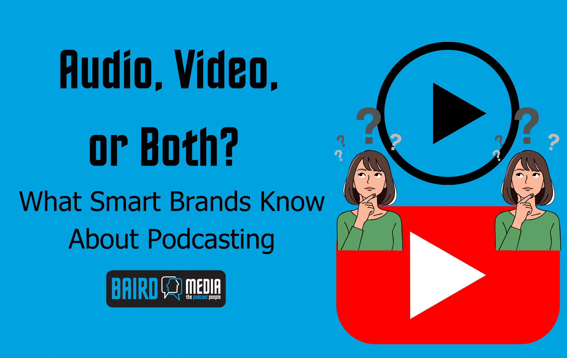 Baird Media blog article Audio, Video, or Both? What Smart Brands Know About Podcasting